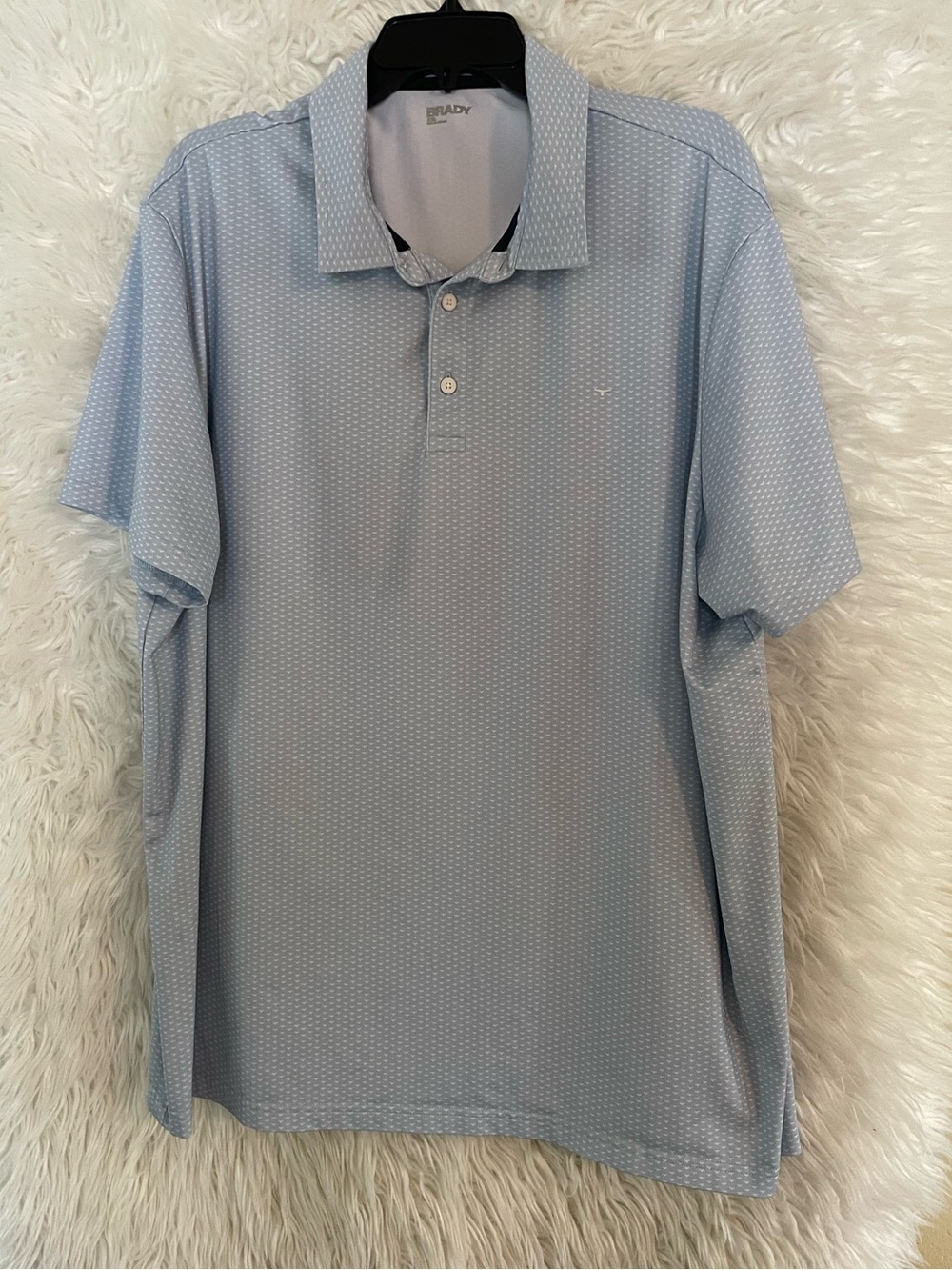 Brady Brand Men’s Short Sleeve Golf Performance Polo Shirt.
Size XXL